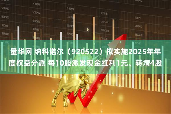量华网 纳科诺尔（920522）拟实施2025年年度权益分派 每10股派发现金红利1元、转增4股